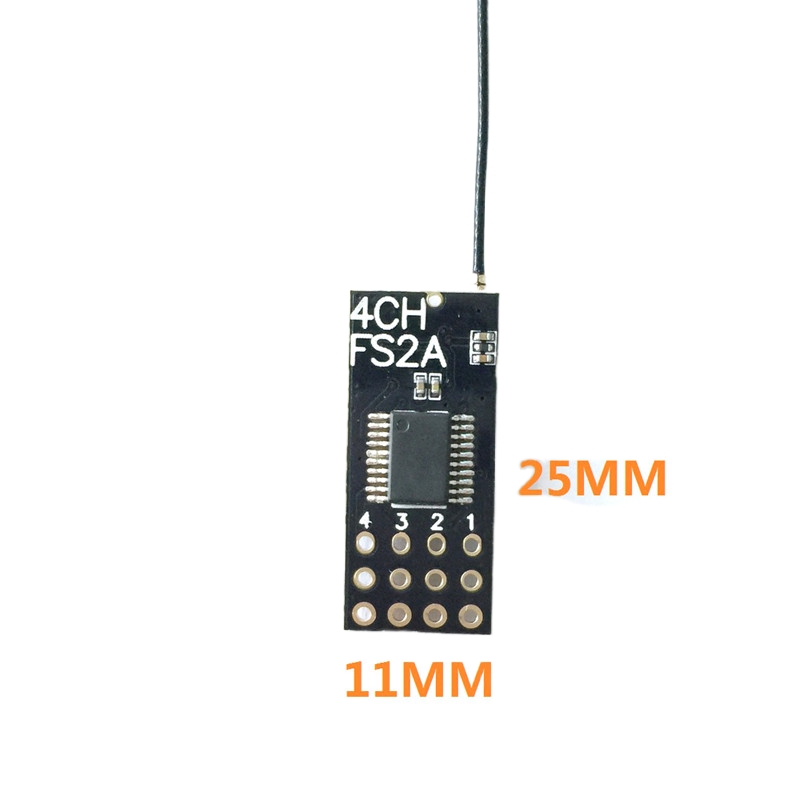 Odbiornik Flysky FS2A Mini 4CH – Rc Helicopter Mini recenzja i cena
