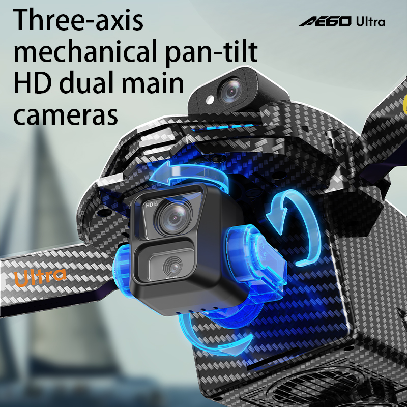 Profesjonalny dron AE60 GPS z  – Rc Helicopter Electric recenzja i cena