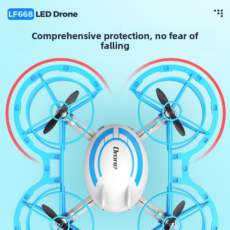 Mini dron RC ze światłami LED, – Rc Helicopter Electric recenzja i cena