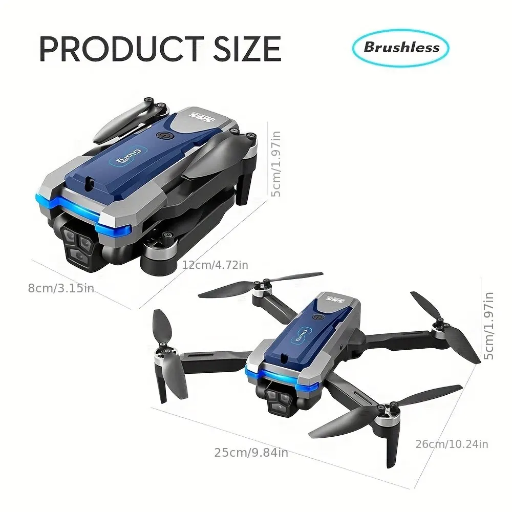 S8S GPS Drone 5G Wifi 8K HD Du – Rc Helicopter Electric recenzja i cena
